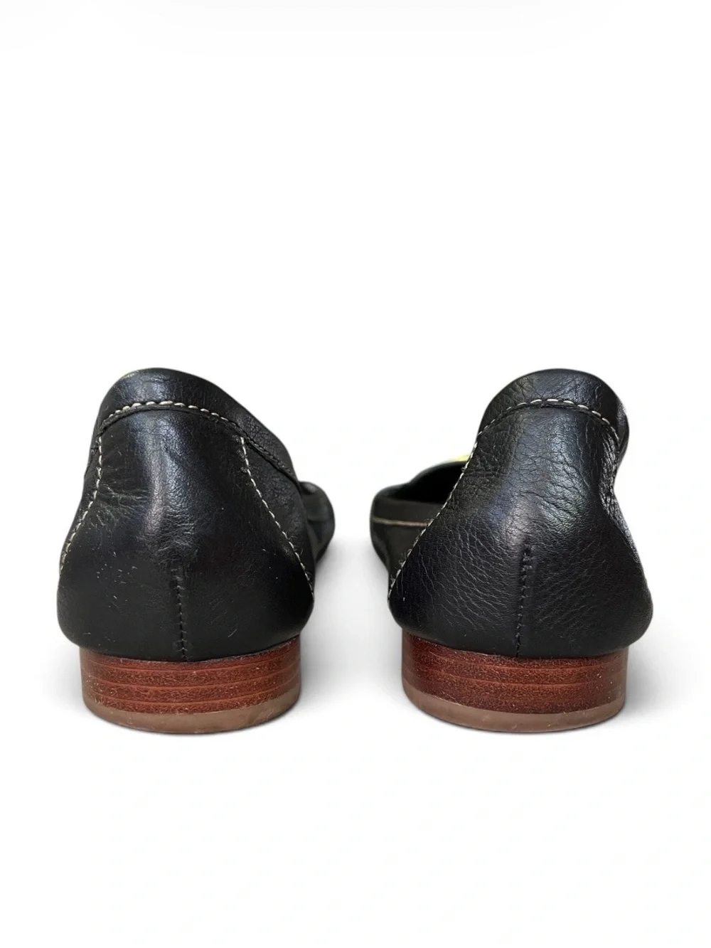 Coach “Clare” Black Leather Moccasin Driving Flat, sz 8.5